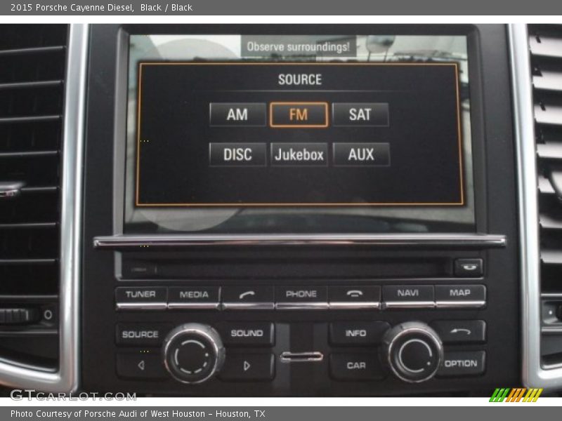 Black / Black 2015 Porsche Cayenne Diesel