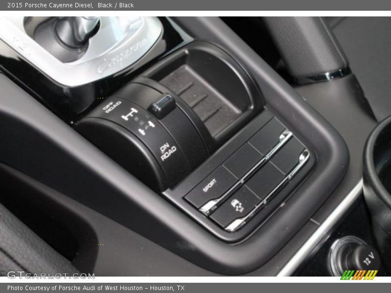 Controls of 2015 Cayenne Diesel