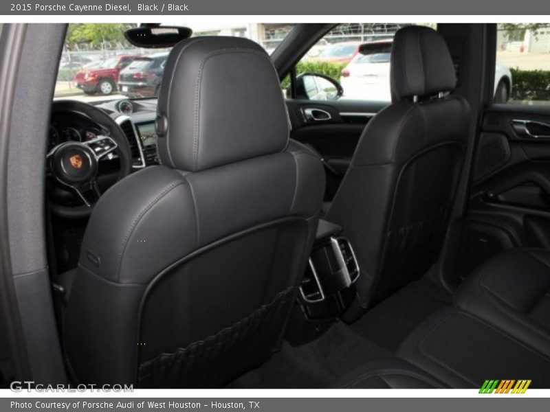 Black / Black 2015 Porsche Cayenne Diesel