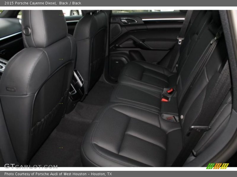 Black / Black 2015 Porsche Cayenne Diesel