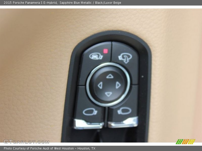 Sapphire Blue Metallic / Black/Luxor Beige 2015 Porsche Panamera S E-Hybrid