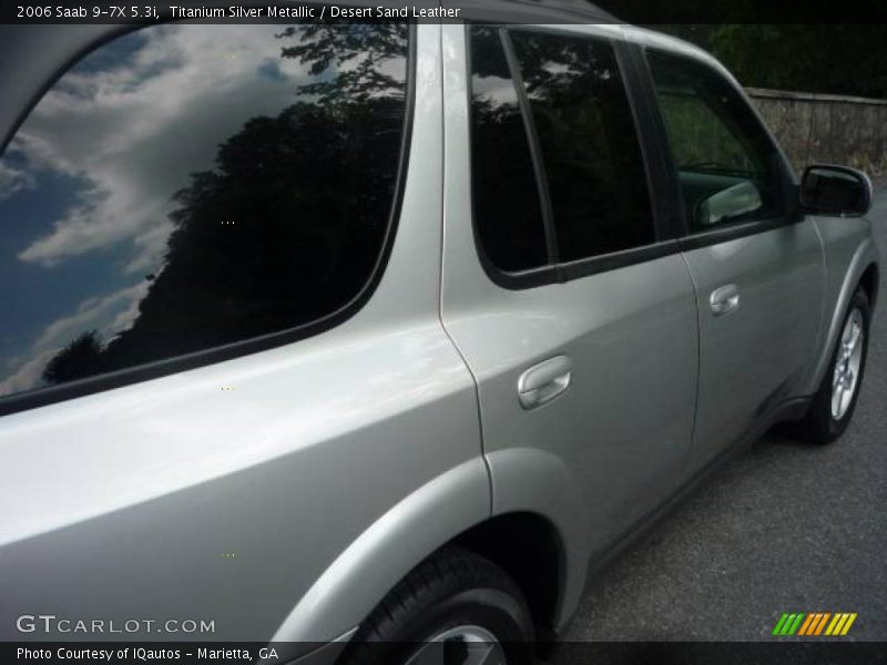 Titanium Silver Metallic / Desert Sand Leather 2006 Saab 9-7X 5.3i