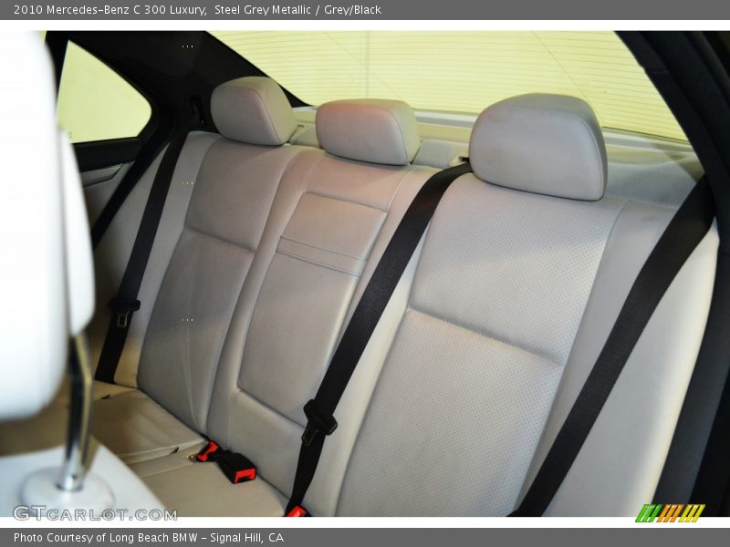 Steel Grey Metallic / Grey/Black 2010 Mercedes-Benz C 300 Luxury