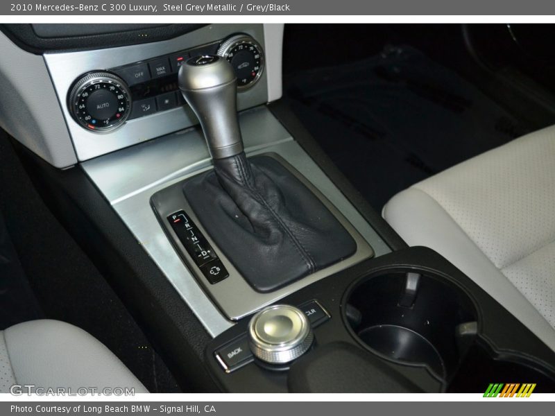 Steel Grey Metallic / Grey/Black 2010 Mercedes-Benz C 300 Luxury