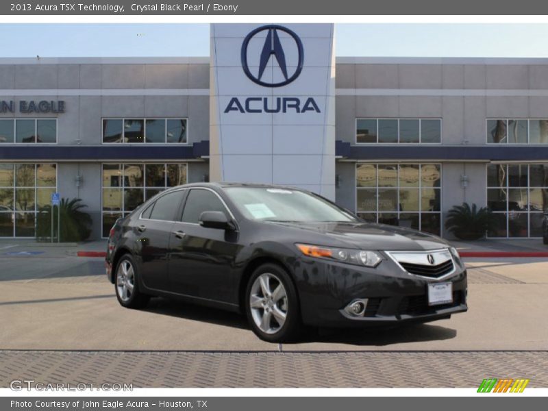 Crystal Black Pearl / Ebony 2013 Acura TSX Technology