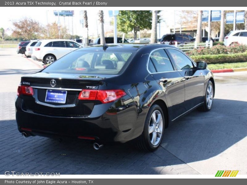 Crystal Black Pearl / Ebony 2013 Acura TSX Technology