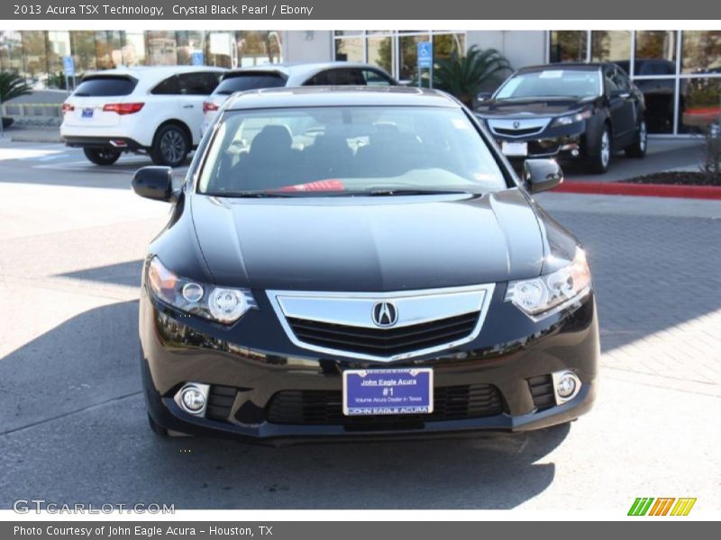 Crystal Black Pearl / Ebony 2013 Acura TSX Technology