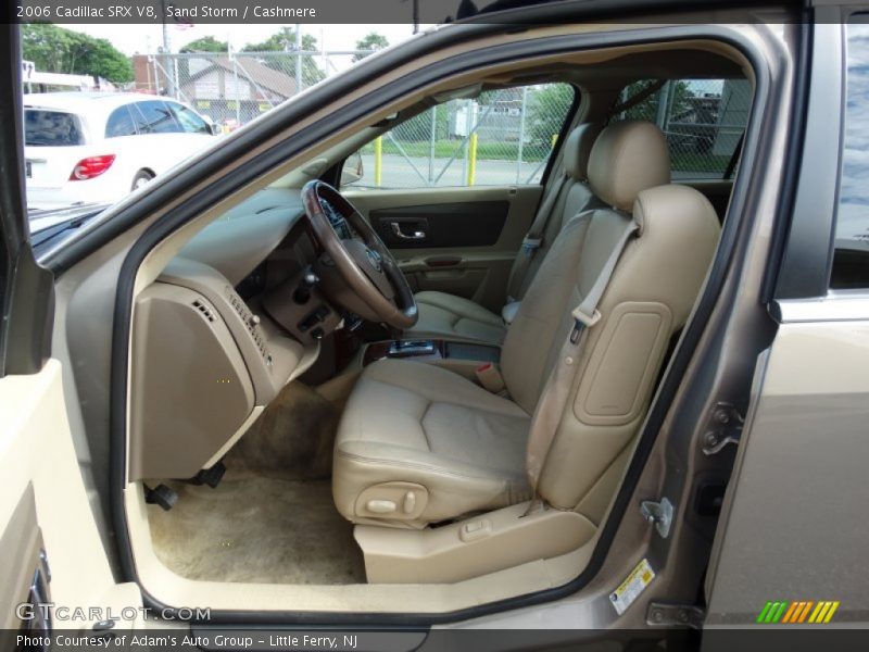 Front Seat of 2006 SRX V8