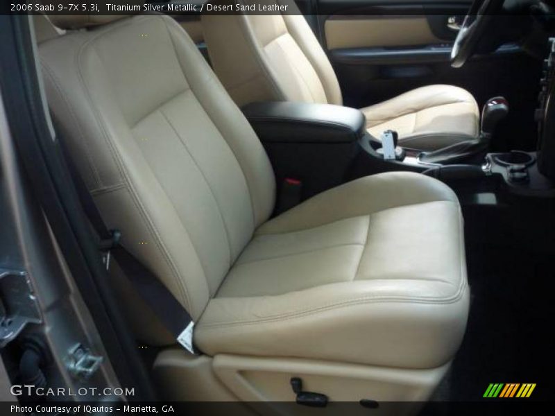 Titanium Silver Metallic / Desert Sand Leather 2006 Saab 9-7X 5.3i