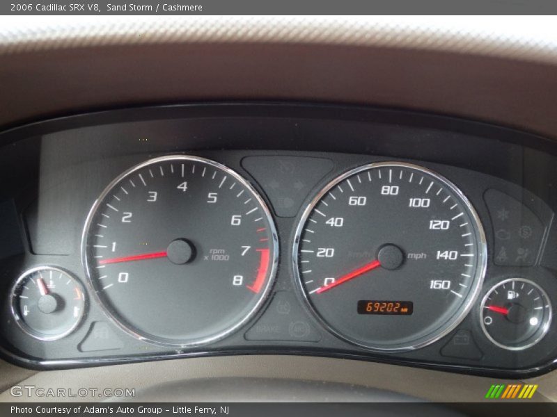  2006 SRX V8 V8 Gauges