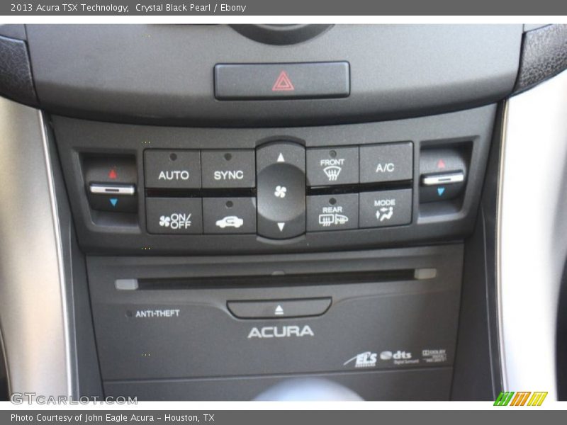 Crystal Black Pearl / Ebony 2013 Acura TSX Technology