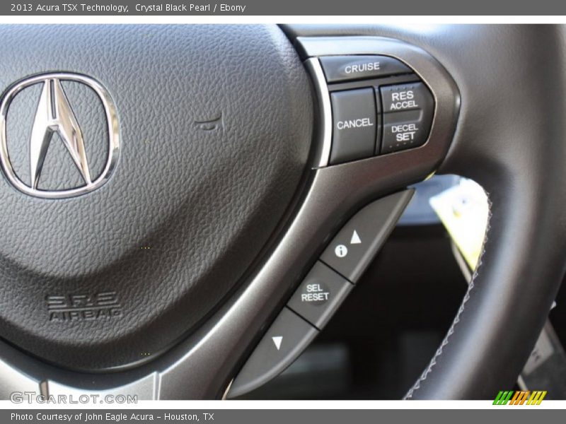 Crystal Black Pearl / Ebony 2013 Acura TSX Technology