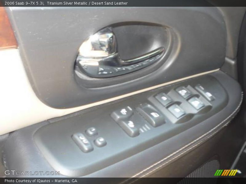 Titanium Silver Metallic / Desert Sand Leather 2006 Saab 9-7X 5.3i