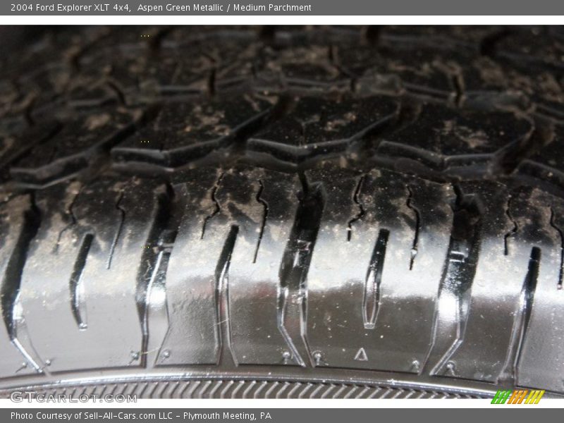 Aspen Green Metallic / Medium Parchment 2004 Ford Explorer XLT 4x4