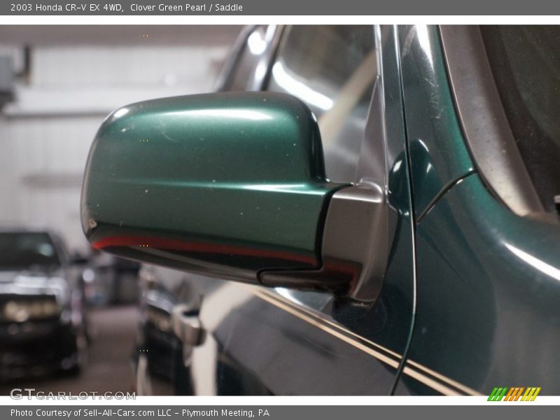 Clover Green Pearl / Saddle 2003 Honda CR-V EX 4WD