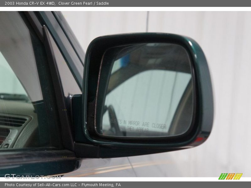 Clover Green Pearl / Saddle 2003 Honda CR-V EX 4WD