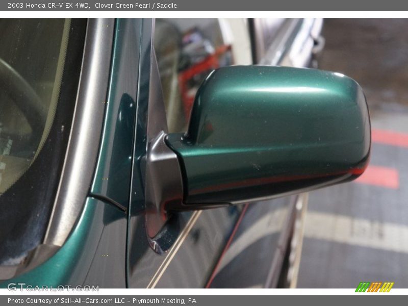 Clover Green Pearl / Saddle 2003 Honda CR-V EX 4WD