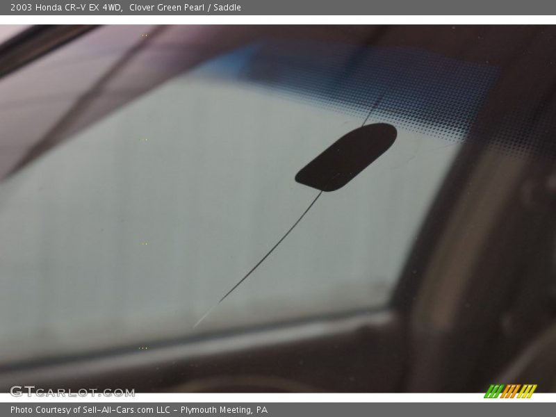 Clover Green Pearl / Saddle 2003 Honda CR-V EX 4WD