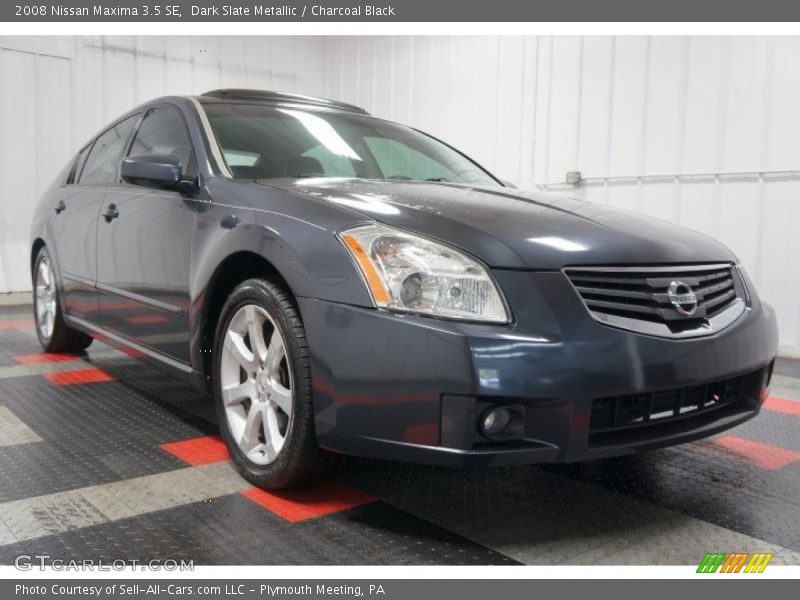 Dark Slate Metallic / Charcoal Black 2008 Nissan Maxima 3.5 SE