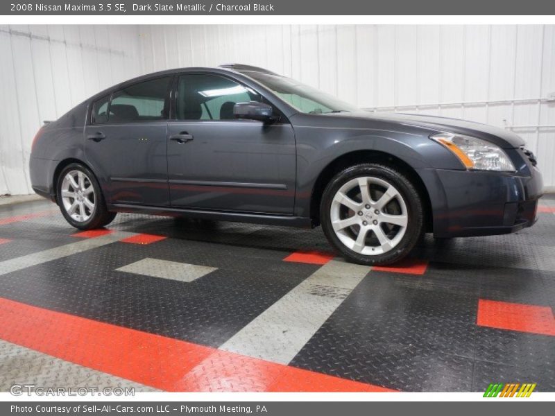 Dark Slate Metallic / Charcoal Black 2008 Nissan Maxima 3.5 SE