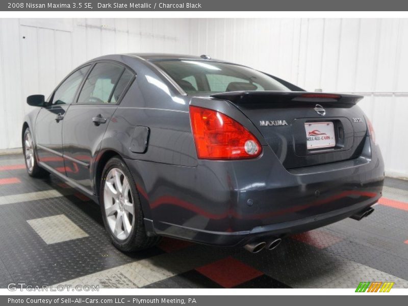 Dark Slate Metallic / Charcoal Black 2008 Nissan Maxima 3.5 SE