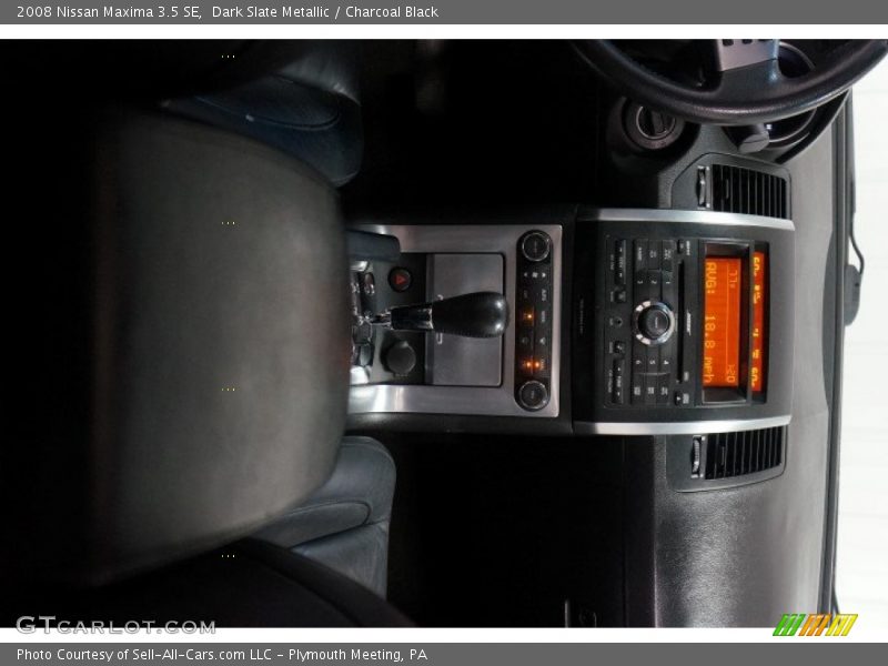 Dark Slate Metallic / Charcoal Black 2008 Nissan Maxima 3.5 SE