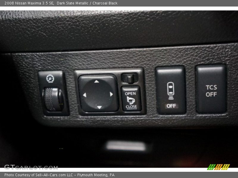 Dark Slate Metallic / Charcoal Black 2008 Nissan Maxima 3.5 SE