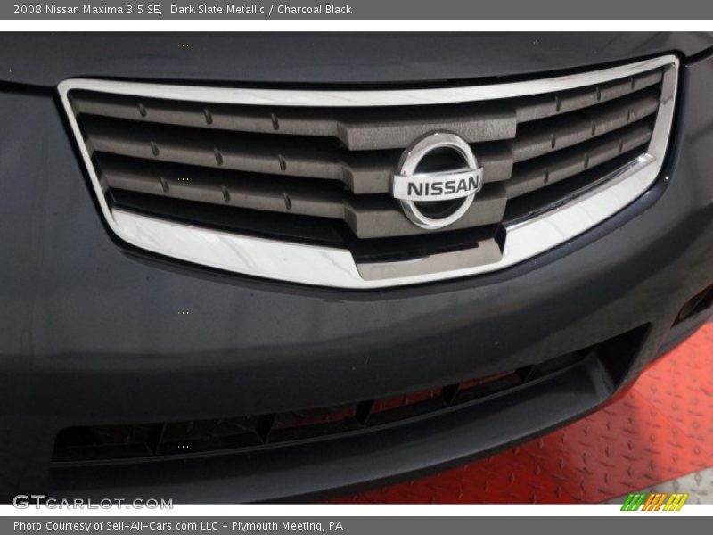 Dark Slate Metallic / Charcoal Black 2008 Nissan Maxima 3.5 SE