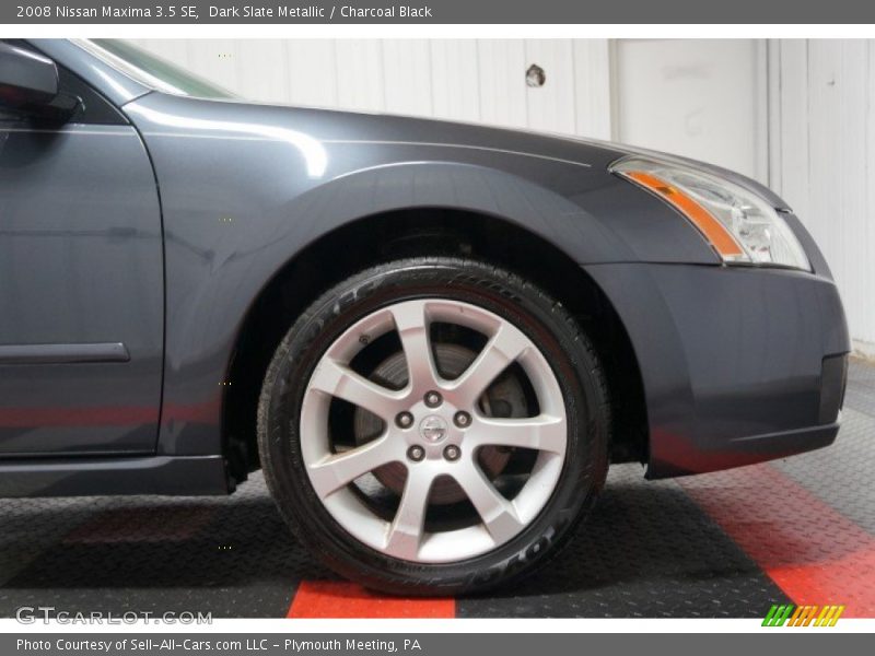 Dark Slate Metallic / Charcoal Black 2008 Nissan Maxima 3.5 SE