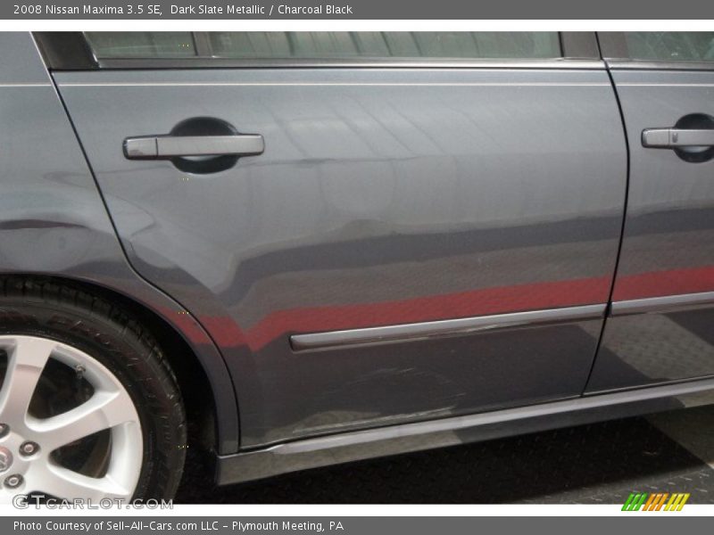 Dark Slate Metallic / Charcoal Black 2008 Nissan Maxima 3.5 SE