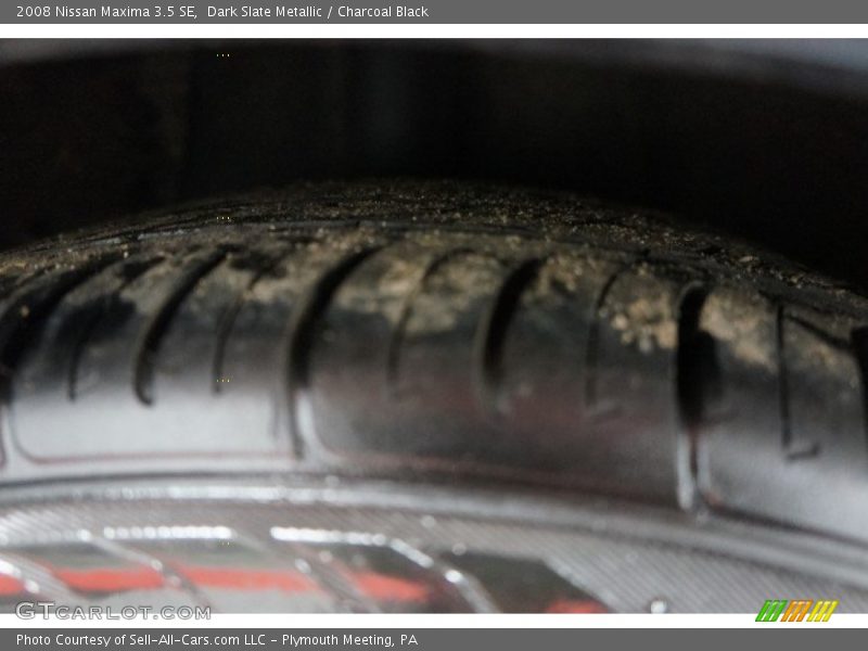 Dark Slate Metallic / Charcoal Black 2008 Nissan Maxima 3.5 SE