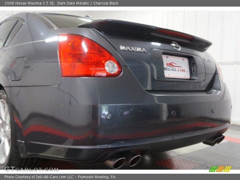 Dark Slate Metallic / Charcoal Black 2008 Nissan Maxima 3.5 SE