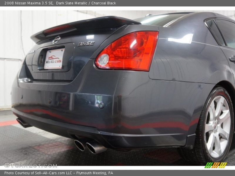 Dark Slate Metallic / Charcoal Black 2008 Nissan Maxima 3.5 SE