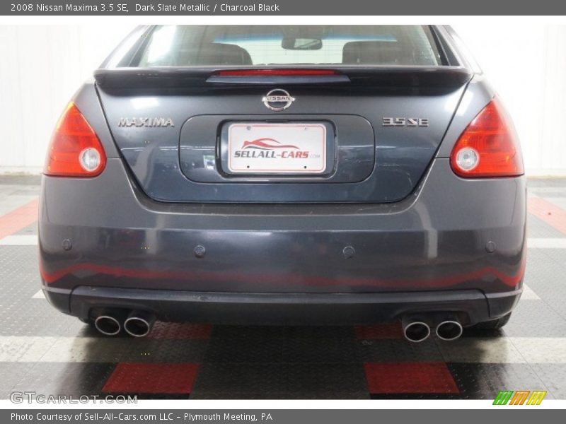 Dark Slate Metallic / Charcoal Black 2008 Nissan Maxima 3.5 SE