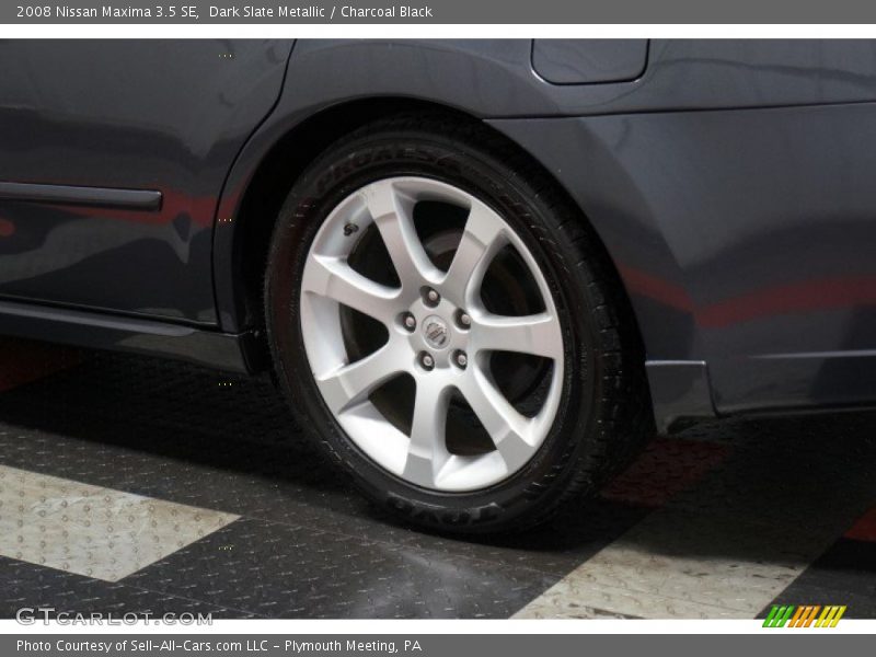 Dark Slate Metallic / Charcoal Black 2008 Nissan Maxima 3.5 SE
