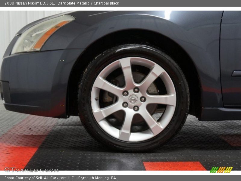 Dark Slate Metallic / Charcoal Black 2008 Nissan Maxima 3.5 SE