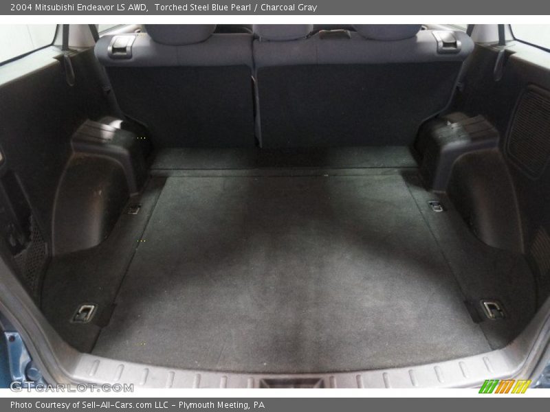 Torched Steel Blue Pearl / Charcoal Gray 2004 Mitsubishi Endeavor LS AWD