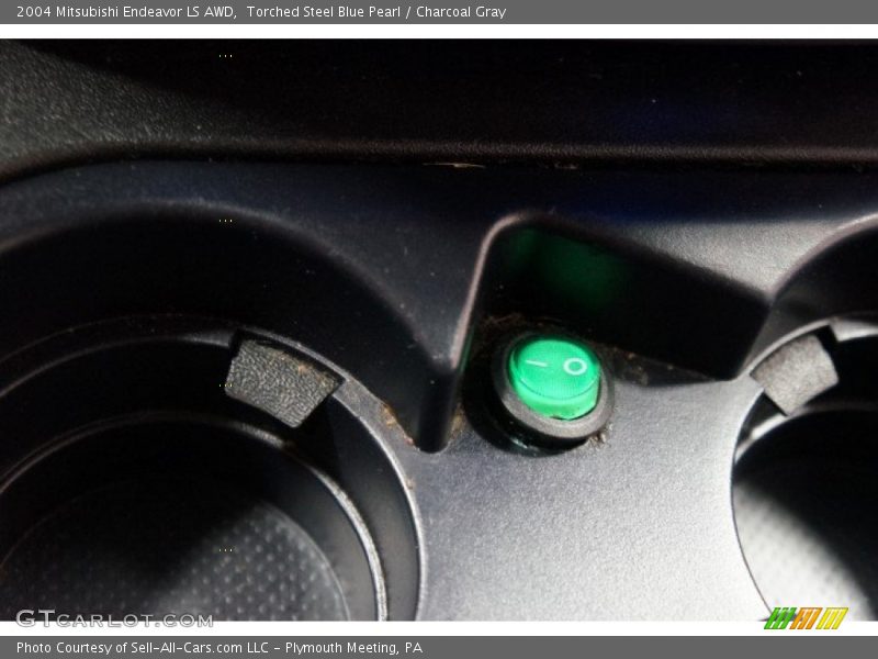 Torched Steel Blue Pearl / Charcoal Gray 2004 Mitsubishi Endeavor LS AWD