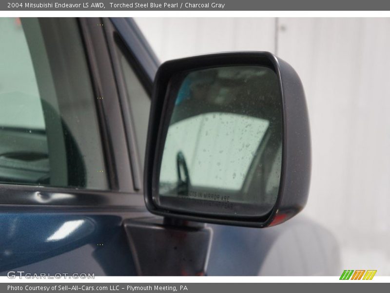 Torched Steel Blue Pearl / Charcoal Gray 2004 Mitsubishi Endeavor LS AWD