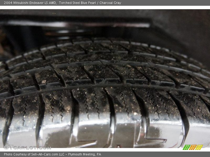 Torched Steel Blue Pearl / Charcoal Gray 2004 Mitsubishi Endeavor LS AWD
