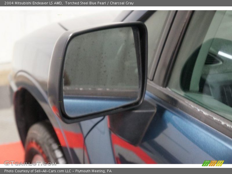 Torched Steel Blue Pearl / Charcoal Gray 2004 Mitsubishi Endeavor LS AWD