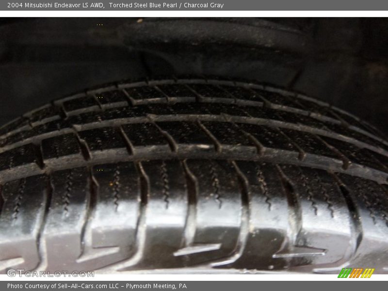 Torched Steel Blue Pearl / Charcoal Gray 2004 Mitsubishi Endeavor LS AWD