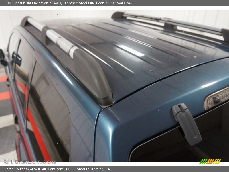 Torched Steel Blue Pearl / Charcoal Gray 2004 Mitsubishi Endeavor LS AWD