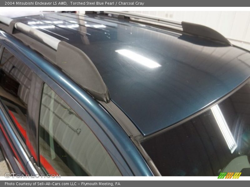 Torched Steel Blue Pearl / Charcoal Gray 2004 Mitsubishi Endeavor LS AWD