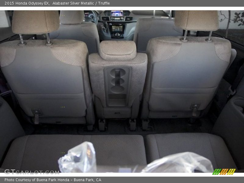 Alabaster Silver Metallic / Truffle 2015 Honda Odyssey EX
