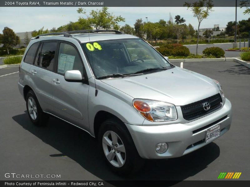 Titanium Metallic / Dark Charcoal 2004 Toyota RAV4