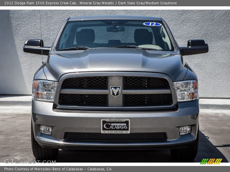 Mineral Gray Metallic / Dark Slate Gray/Medium Graystone 2012 Dodge Ram 1500 Express Crew Cab