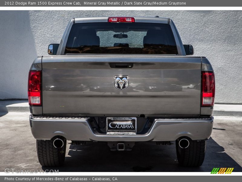 Mineral Gray Metallic / Dark Slate Gray/Medium Graystone 2012 Dodge Ram 1500 Express Crew Cab