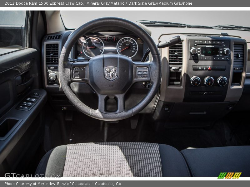 Mineral Gray Metallic / Dark Slate Gray/Medium Graystone 2012 Dodge Ram 1500 Express Crew Cab