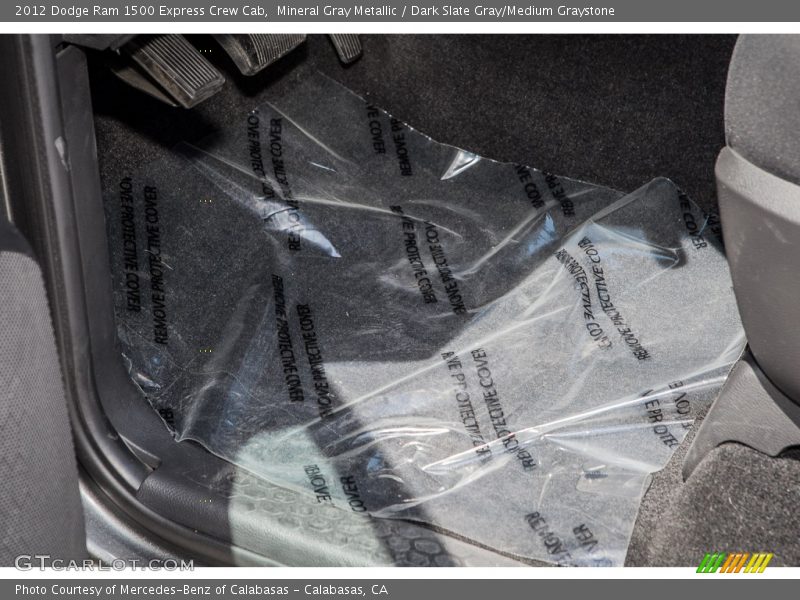 Mineral Gray Metallic / Dark Slate Gray/Medium Graystone 2012 Dodge Ram 1500 Express Crew Cab